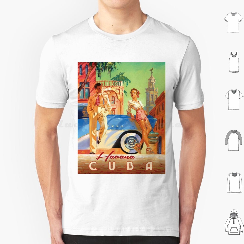 Collectible Vintage T Shirts - Cuba , Havanna Retro Collectibles T