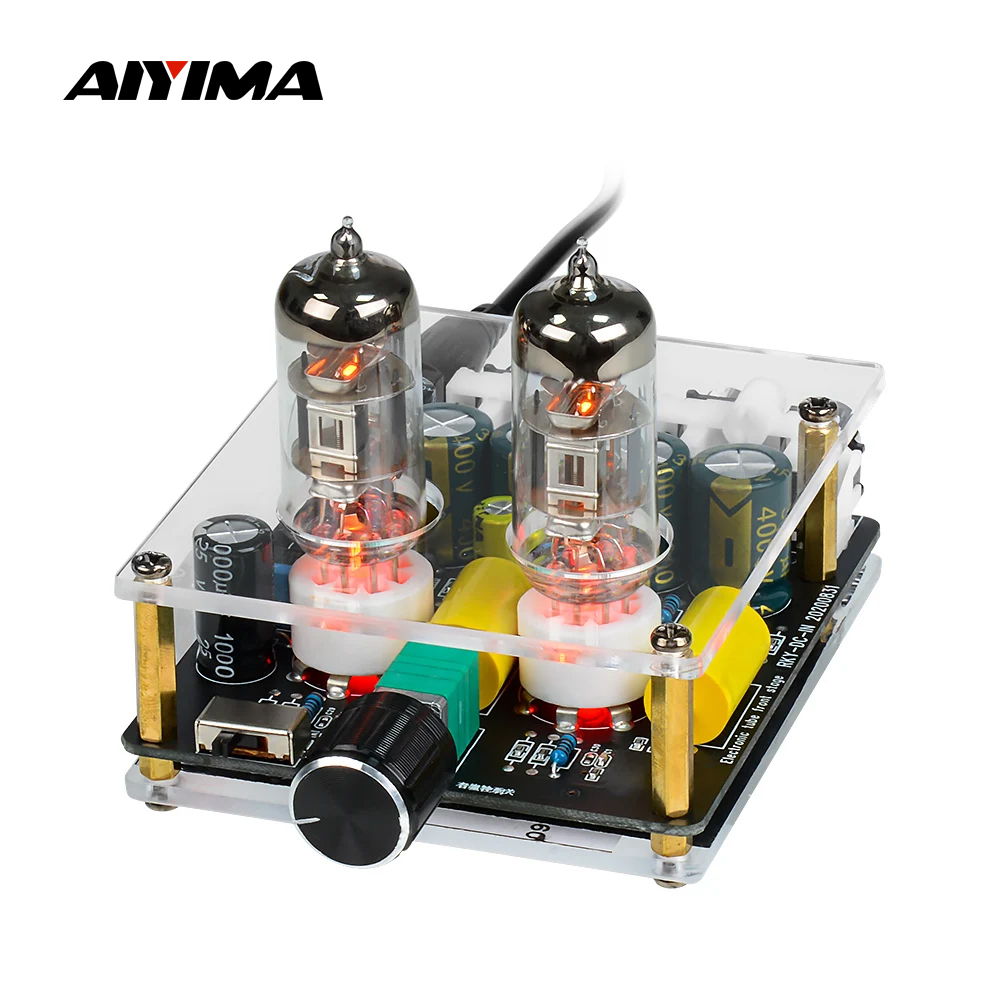 Tube Amplifier Part - AIYIMA Upgraded 6K4 Tube Preamplifier Amplifiers