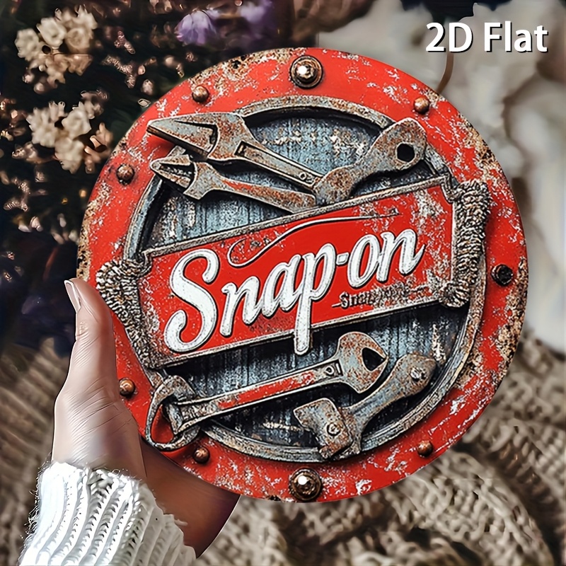 Vintage Collectible Plates - 2D Flat 1pc Vintage Metal Sign