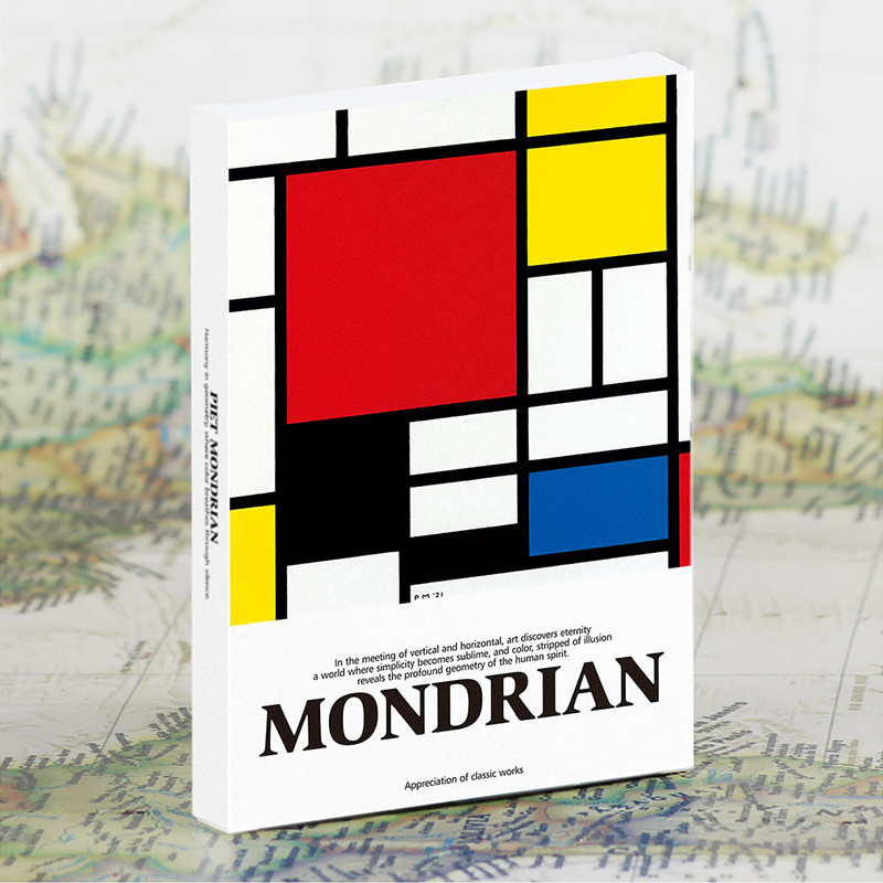 Collectible Vintage Greeting Cards - 30Sheets Vintage Piet MondrianDutch Art Postcards,