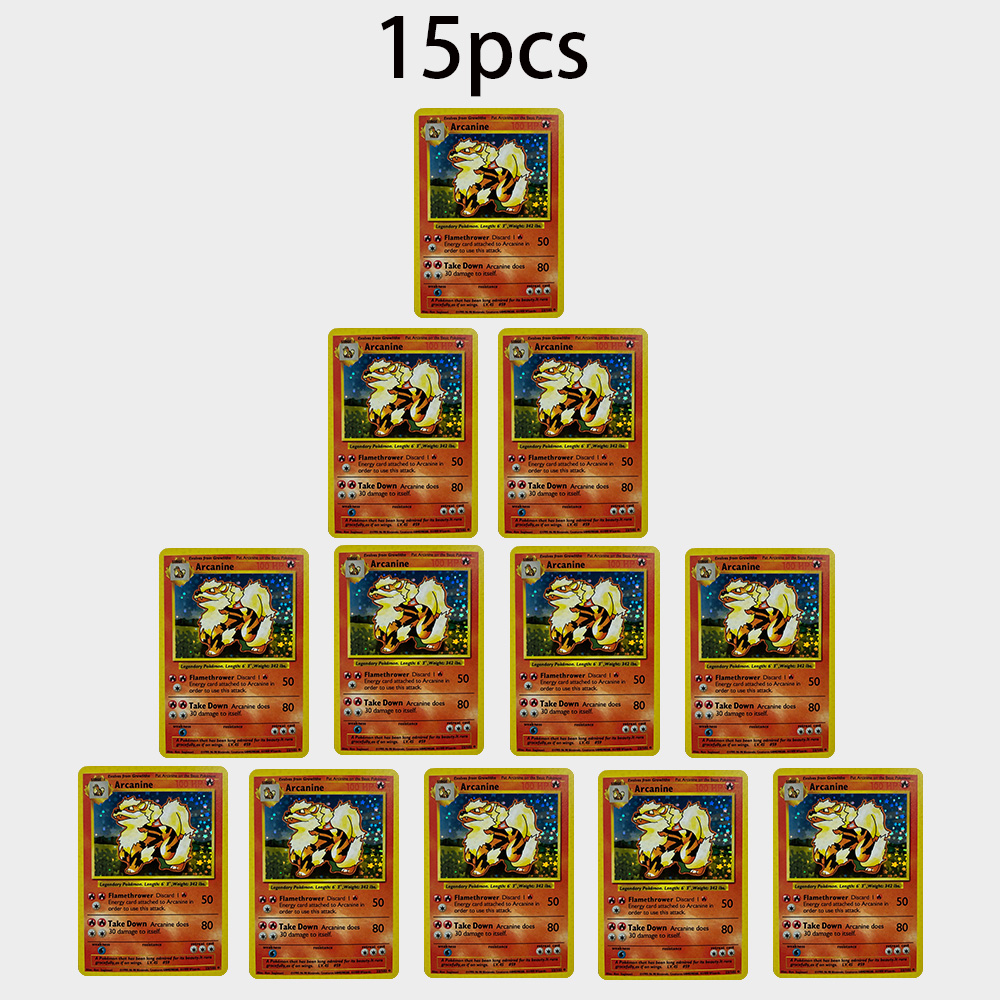 Vintage Pokemon Collectible - DIY Arcanine PTCG TCG Cards Vintage