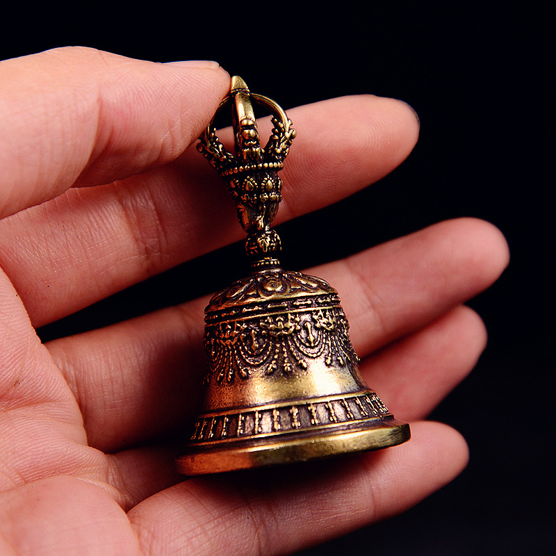 Vintage Collectible Bells - Antique Small Bronze Ware Brass Bell
