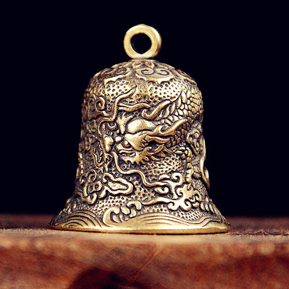 New Vintage Brass Bell Carved  - Vintage Collectible Bells ulasan dan harga