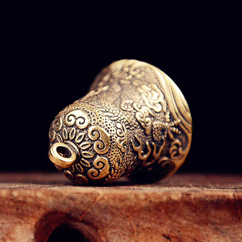 New Vintage Brass Bell Carved  - Vintage Collectible Bells ulasan dan harga