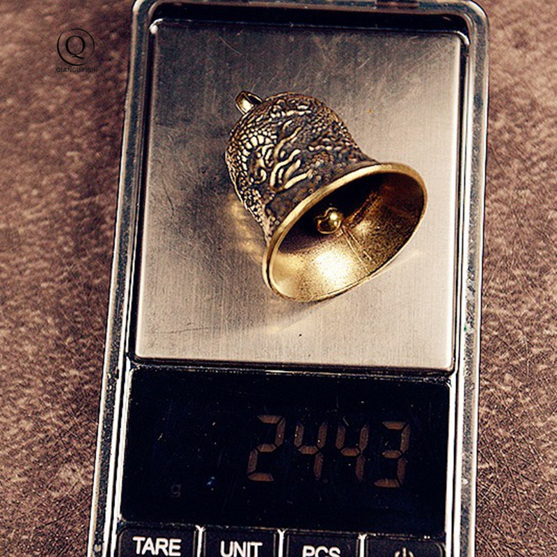 Vintage Brass Bell Carved Drag - Vintage Collectible Bells ulasan dan harga