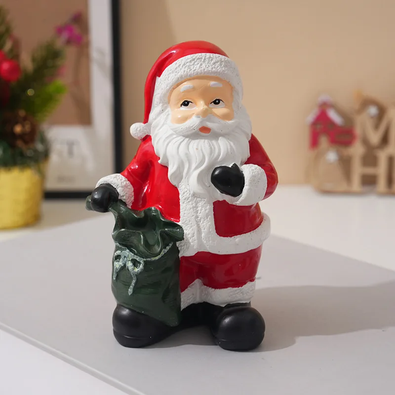 Christmas Santa Resin Ornament - Vintage Collectible Santa ulasan dan harga