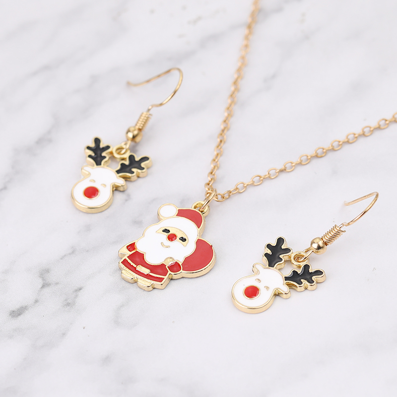 Christmas Collection Jewelry S - Vintage Collectible Santa ulasan dan harga
