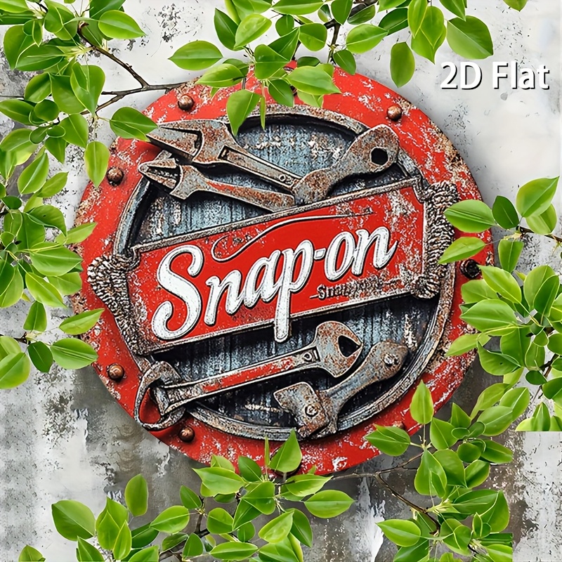 2D Flat 1pc Vintage Metal Sign - Vintage Collectible Plates ulasan dan harga