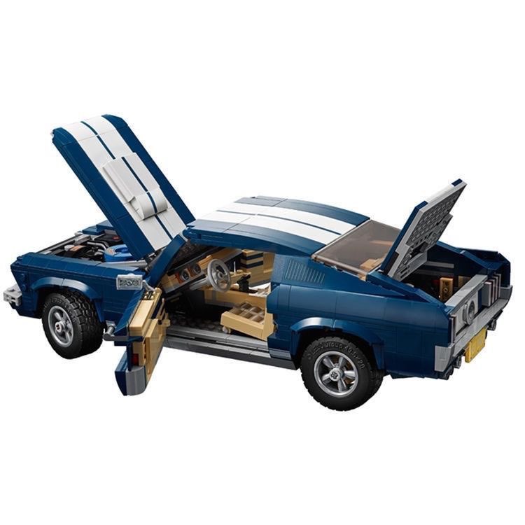 Blue Retro Coupe Car DIY Assem - Vintage Collectible Ornaments ulasan dan harga