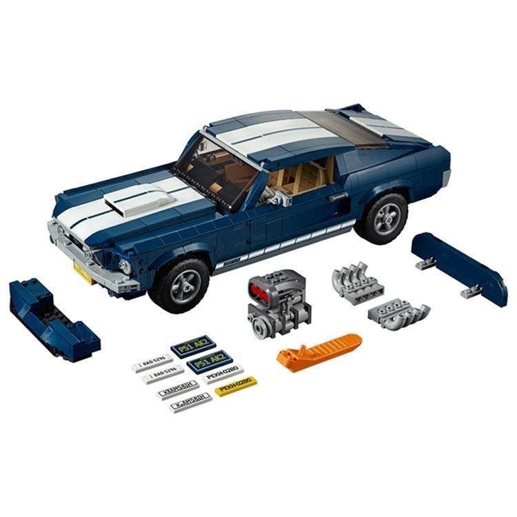 Blue Retro Coupe Car DIY Assem - Vintage Collectible Ornaments ulasan dan harga