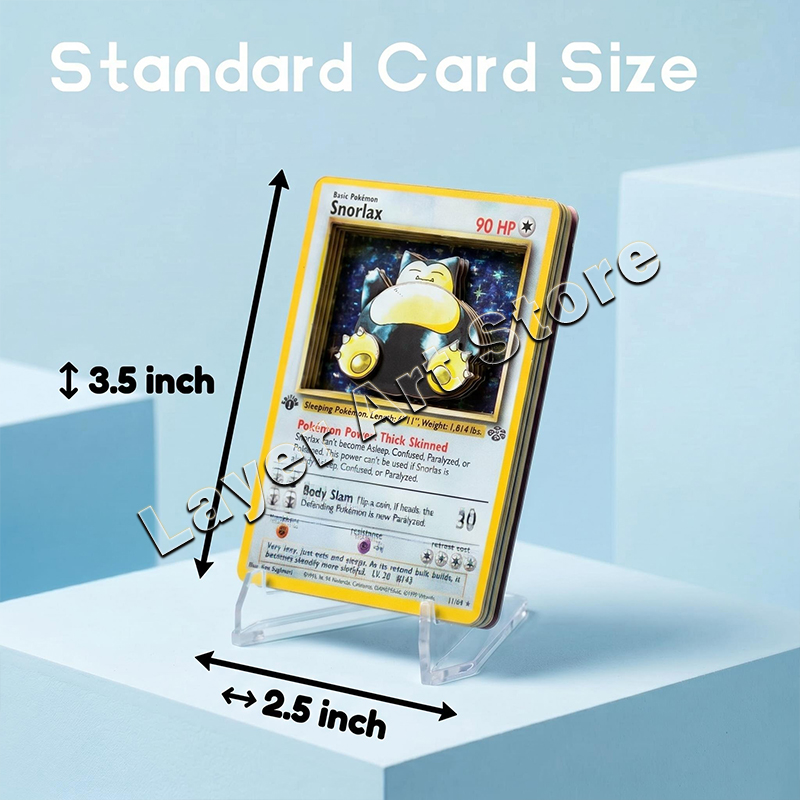 3D Pokemon Layered Card Vintag - Vintage Pokemon Collectible ulasan dan harga