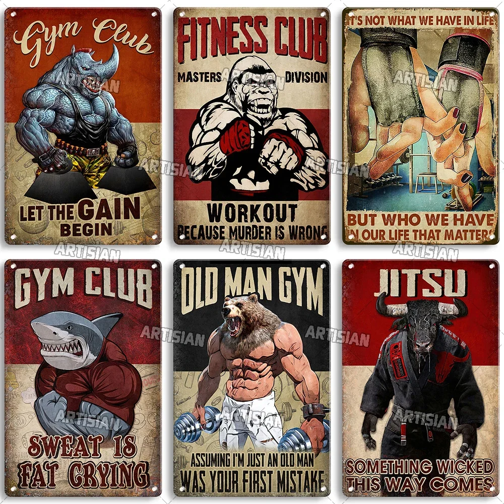Old Man Gym Club Inspirational - Vintage Collectible Plates ulasan dan harga