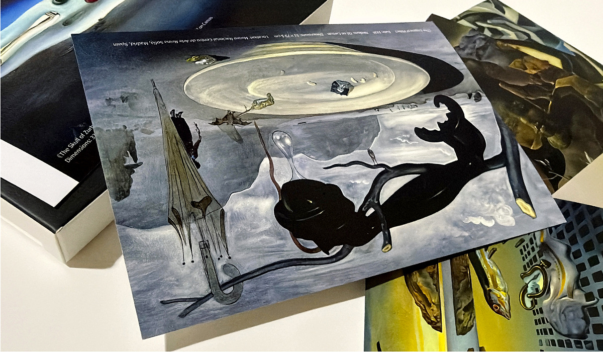 30Sheets Salvador Dalí Oil Pai - Collectible Vintage Greeting Cards ulasan dan harga