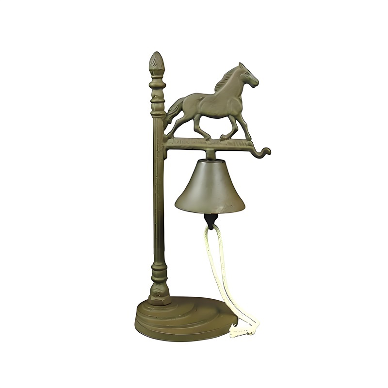 Vintage Cast Iron Horse Dining - Vintage Collectible Bells ulasan dan harga