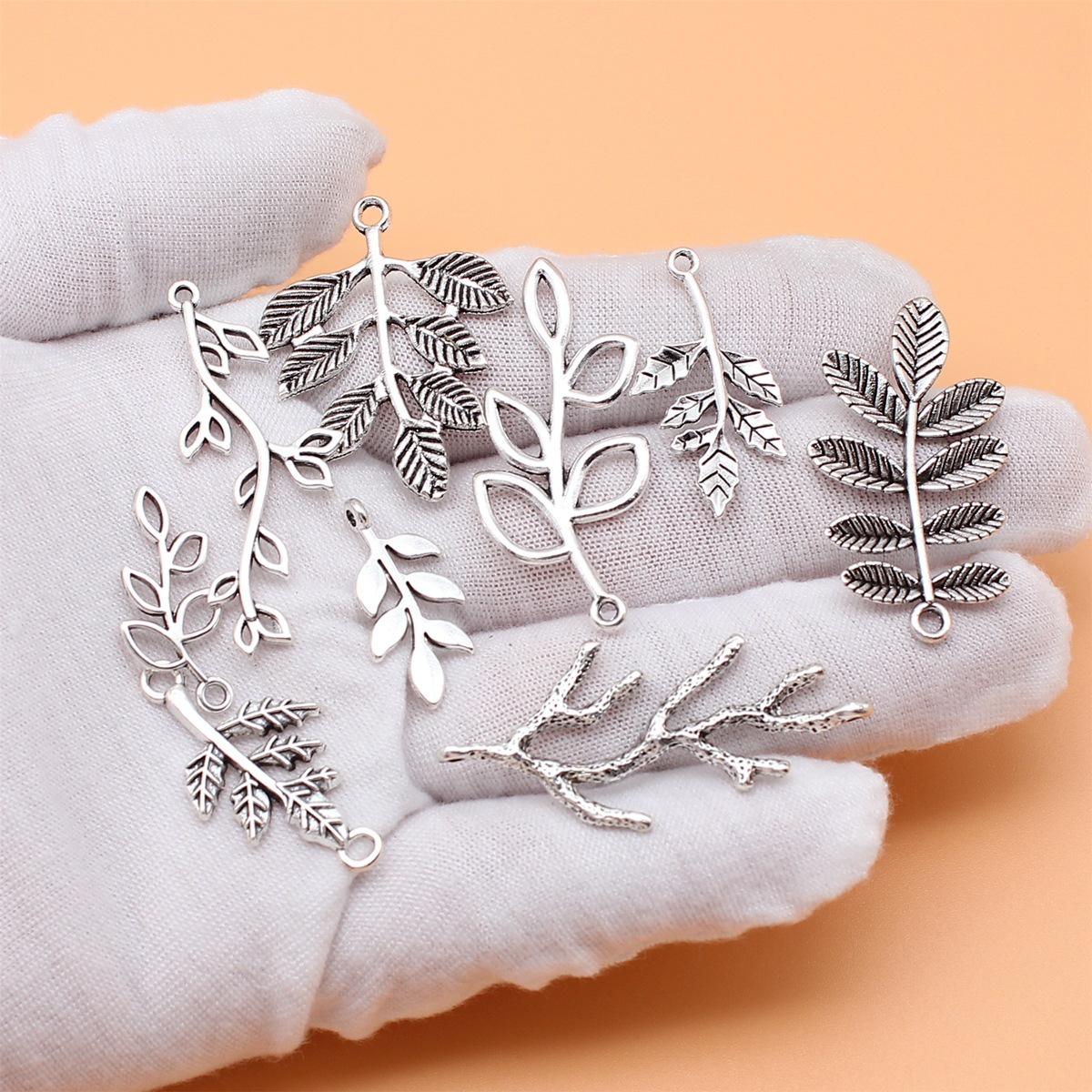 9pcs Antique Silver Color Bran - Vintage Collectible Jewelry ulasan dan harga