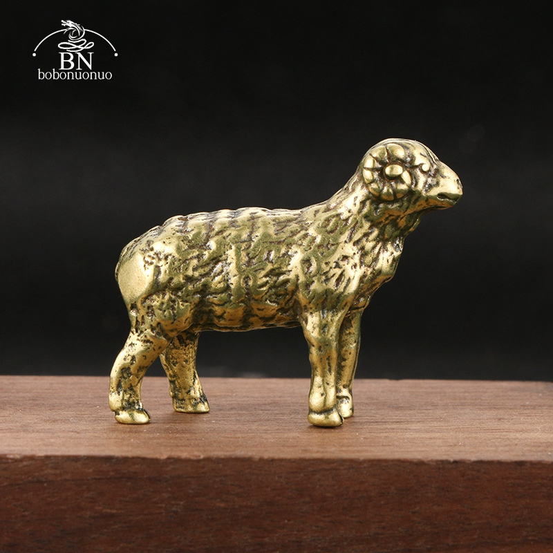 Vintage Brass Goat Figurine Mi - Vintage Collectible Ornaments ulasan dan harga
