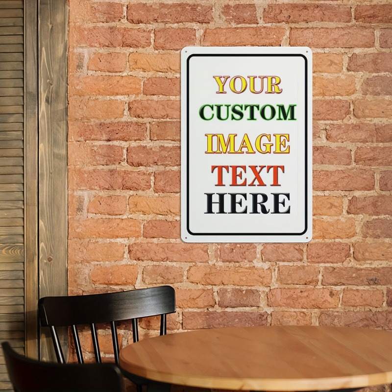 Custom Photo Rectangular Iron  - Vintage Collectible Plates ulasan dan harga