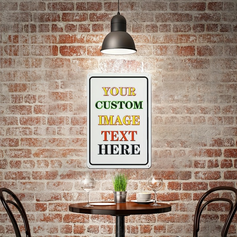 Custom Photo Rectangular Iron  - Vintage Collectible Plates ulasan dan harga