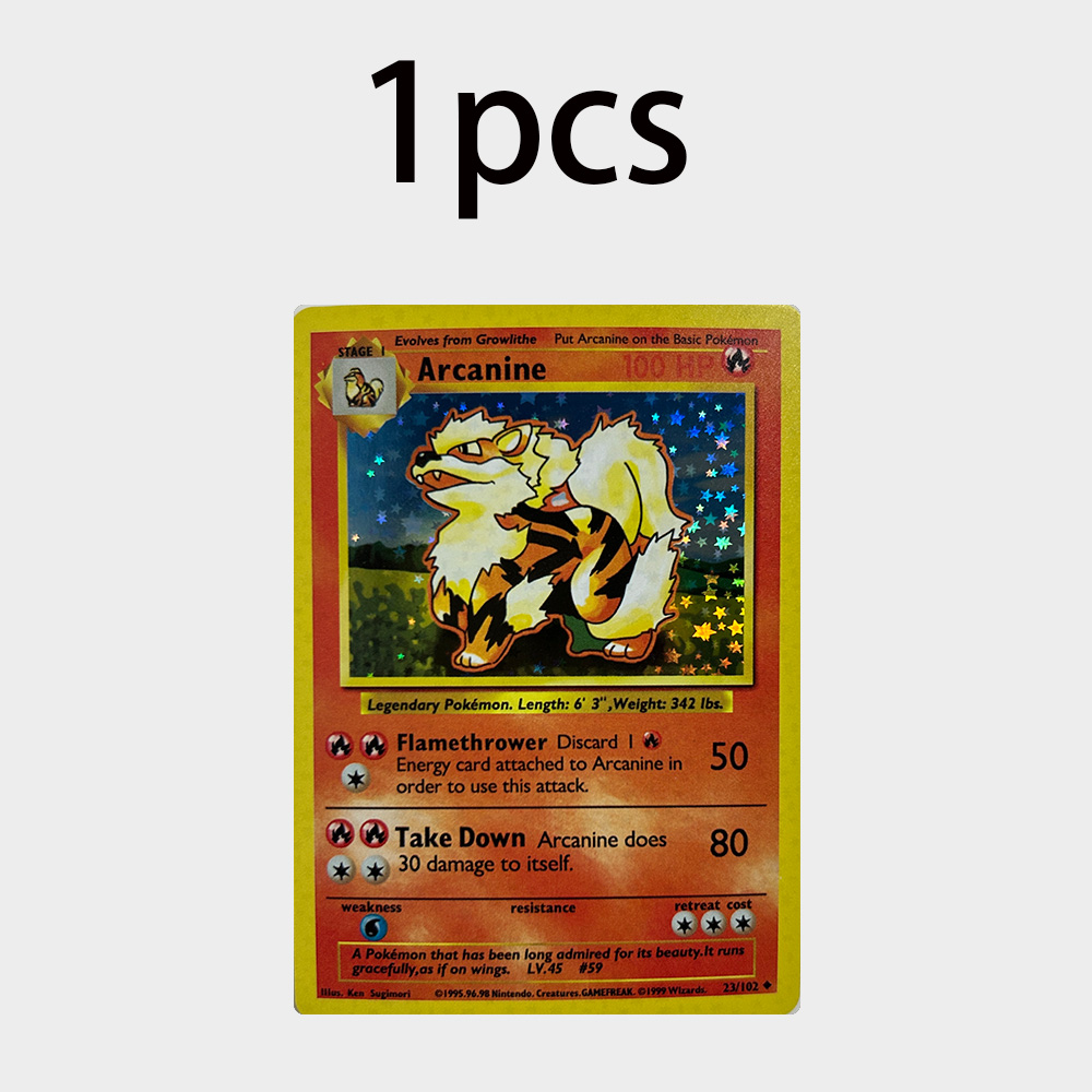DIY Arcanine PTCG TCG Cards Vi - Vintage Pokemon Collectible ulasan dan harga