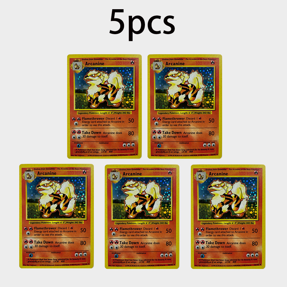 DIY Arcanine PTCG TCG Cards Vi - Vintage Pokemon Collectible ulasan dan harga
