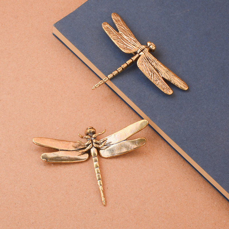 New【Vintage Brass Dragonfly Or - Vintage Collectible Ornaments ulasan dan harga