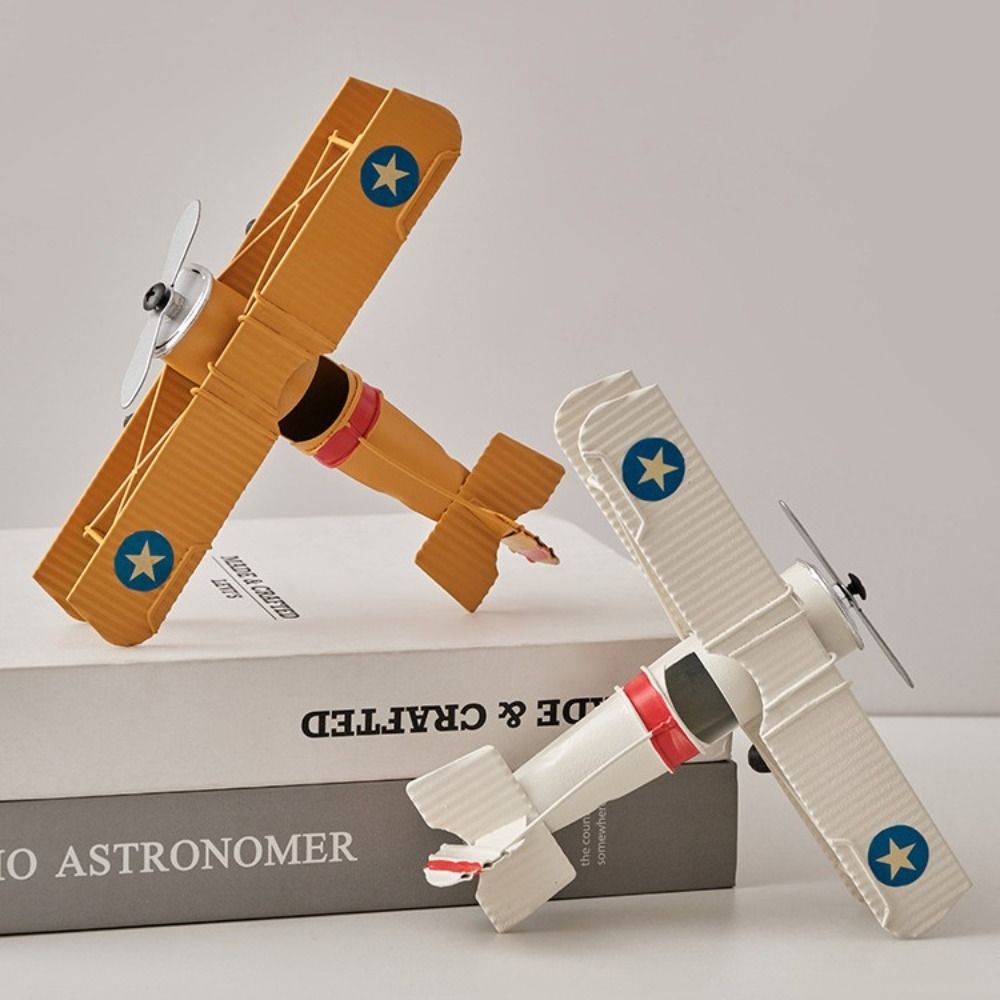 Retro Iron Vintage Airplane Mo - Vintage Collectible Ornaments ulasan dan harga