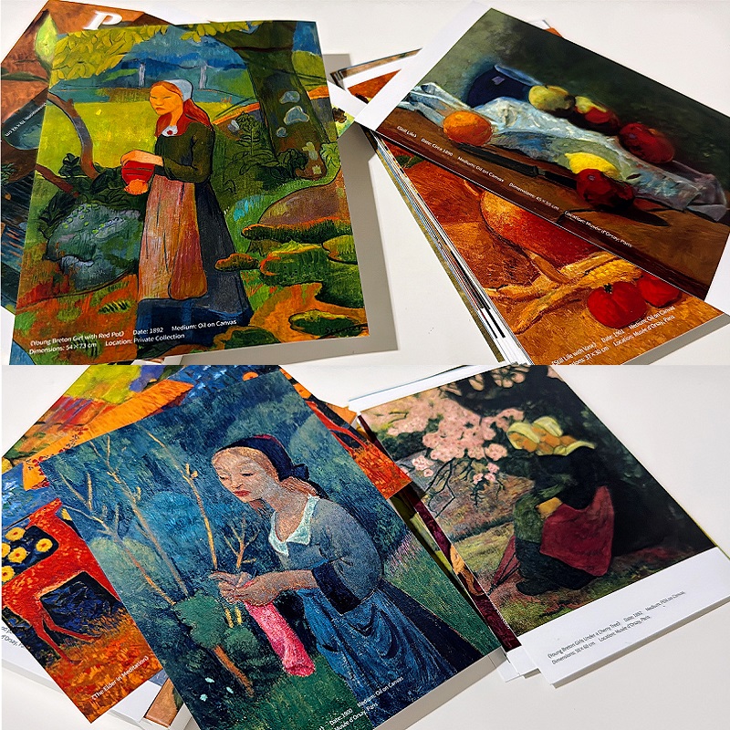 30Pcs Paul Serusier Painting P - Collectible Vintage Greeting Cards ulasan dan harga