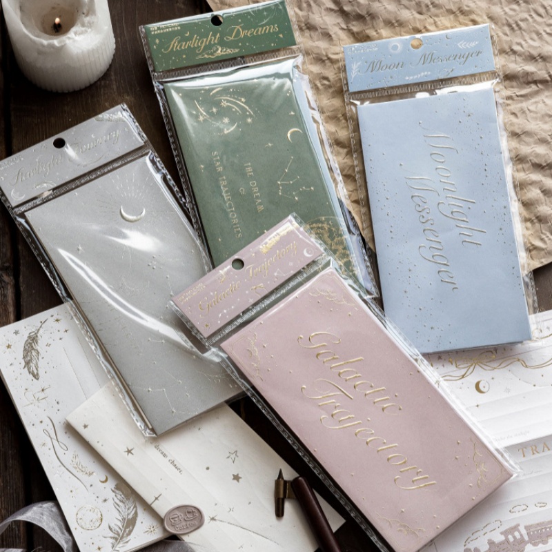Star Moon Poetry Collection Se - Collectible Vintage Greeting Cards ulasan dan harga