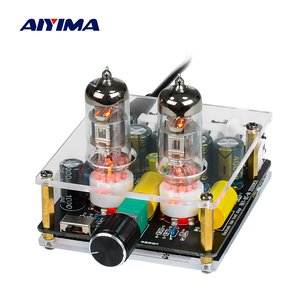 AIYIMA Upgraded 6A2 Tube Pream - Tube Amplifier Part ulasan dan harga