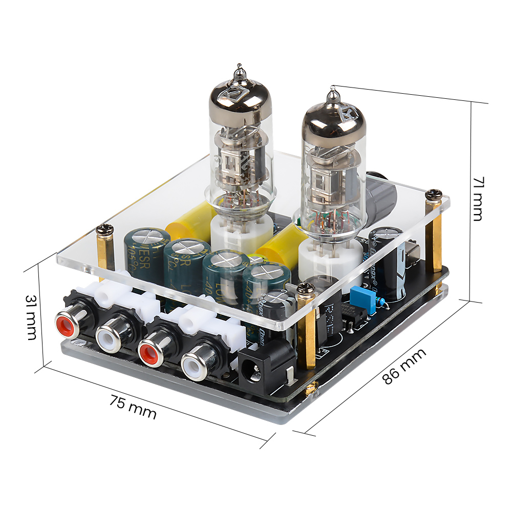 AIYIMA Upgraded 6A2 Tube Pream - Tube Amplifier Part ulasan dan harga