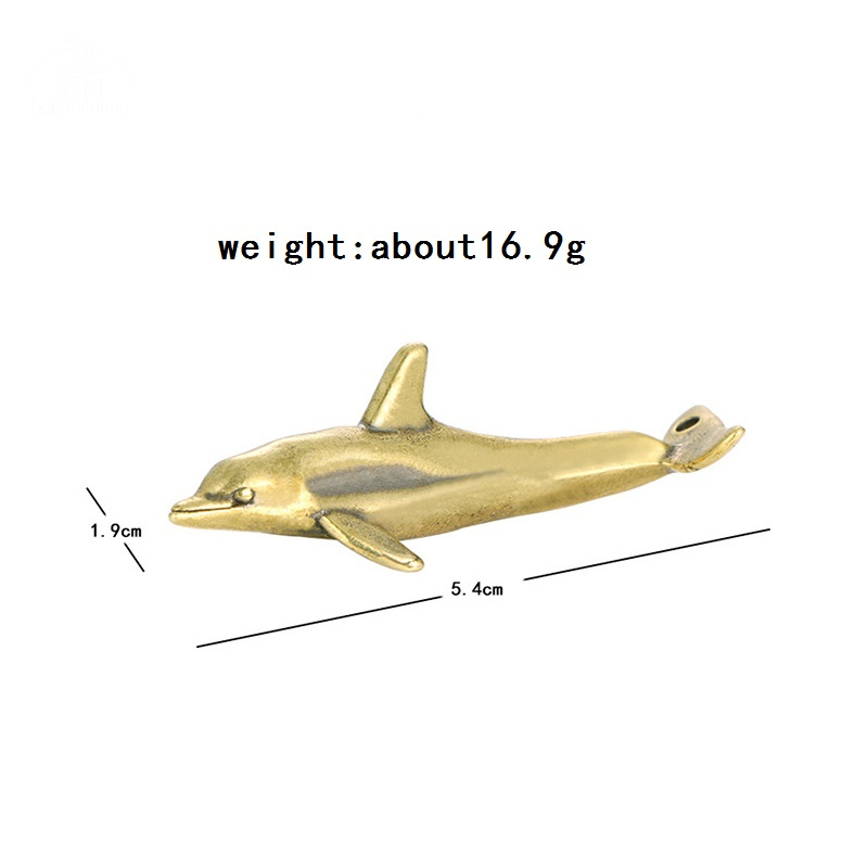 Solid Brass Dolphin Ornaments  - Vintage Collectible Ornaments ulasan dan harga