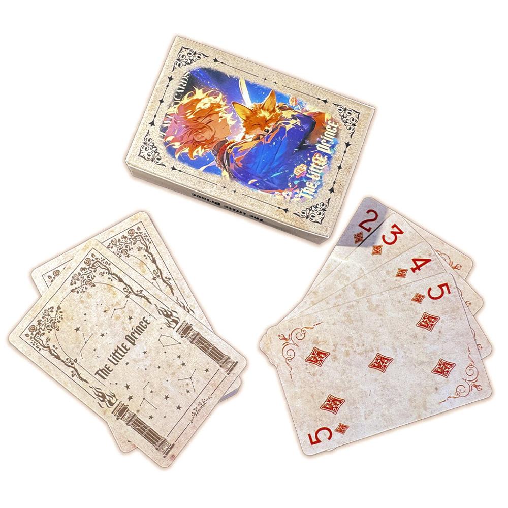 55pcs 57*88mm The Little Princ - Vintage Collectible Playing Cards ulasan dan harga