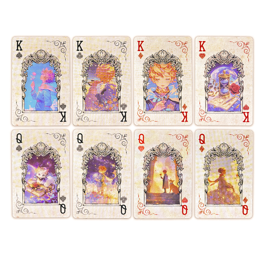 55pcs 57*88mm The Little Princ - Vintage Collectible Playing Cards ulasan dan harga