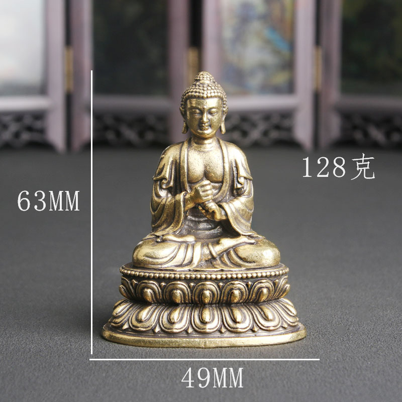 Vintage Pure Brass Vairocana B - Vintage Collectible Ornaments ulasan dan harga