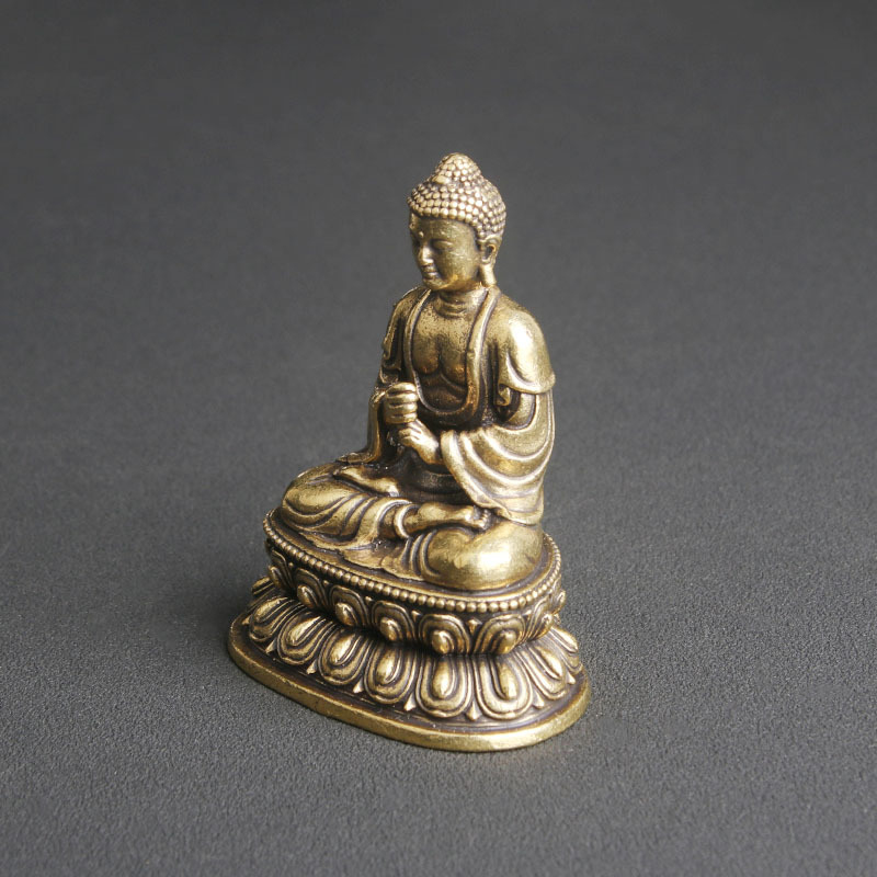 Vintage Pure Brass Vairocana B - Vintage Collectible Ornaments ulasan dan harga