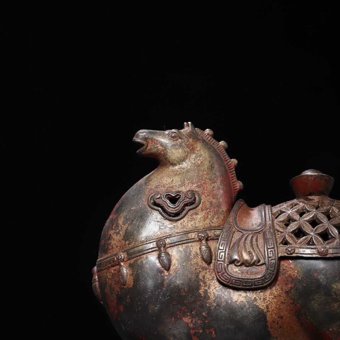 Antique Tang Fat Horse Incense - Vintage Collectible Ornaments ulasan dan harga