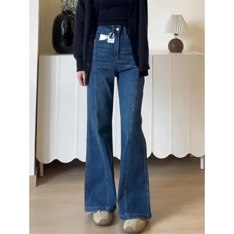 Autumn Elastic Bell Bot Jeans  - Vintage Collectible Bells ulasan dan harga