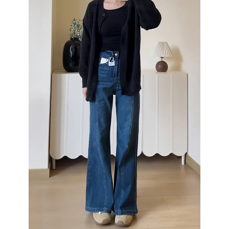 Autumn Elastic Bell Bot Jeans  - Vintage Collectible Bells ulasan dan harga