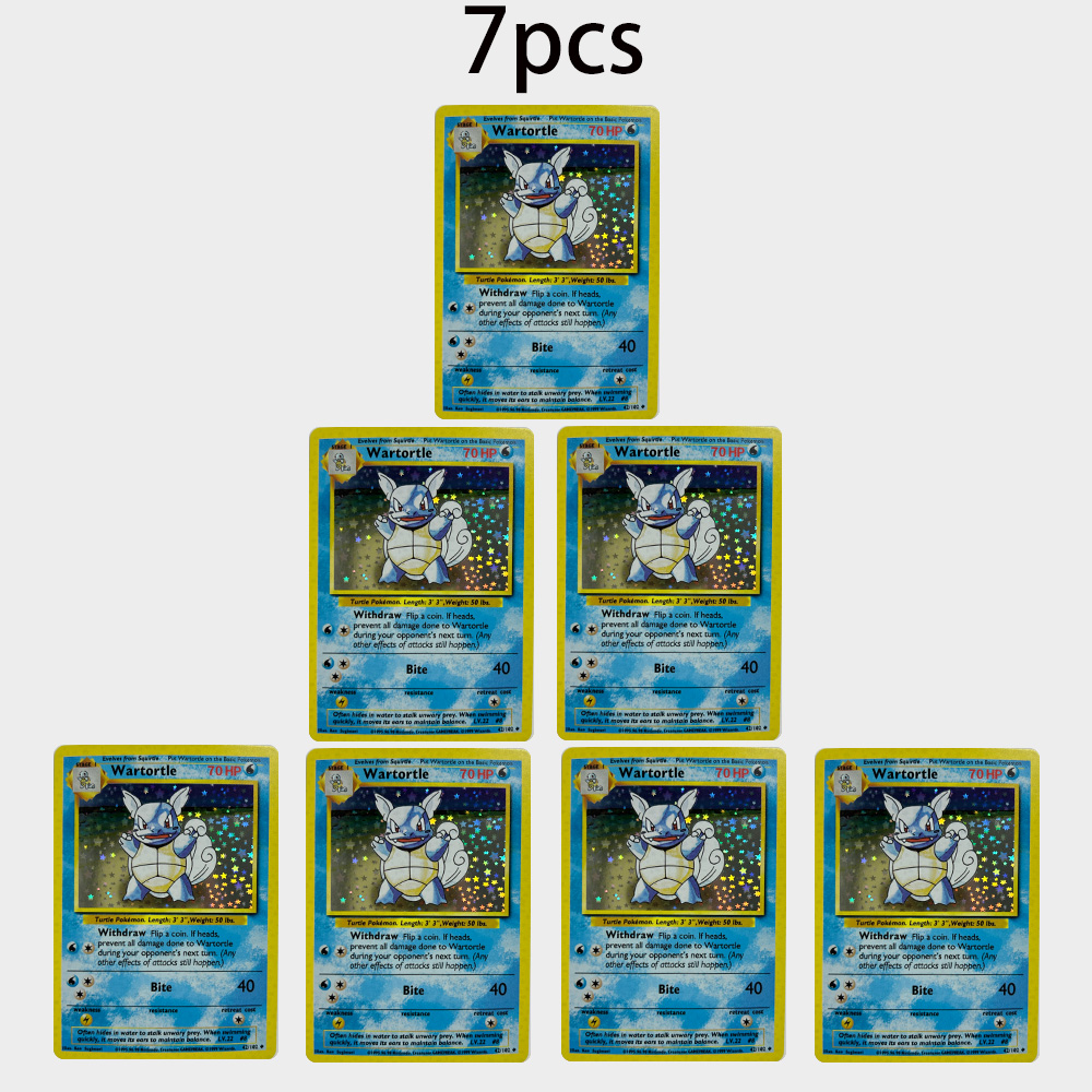 DIY PTCG Anime Wartortle Vinta - Vintage Pokemon Collectible ulasan dan harga