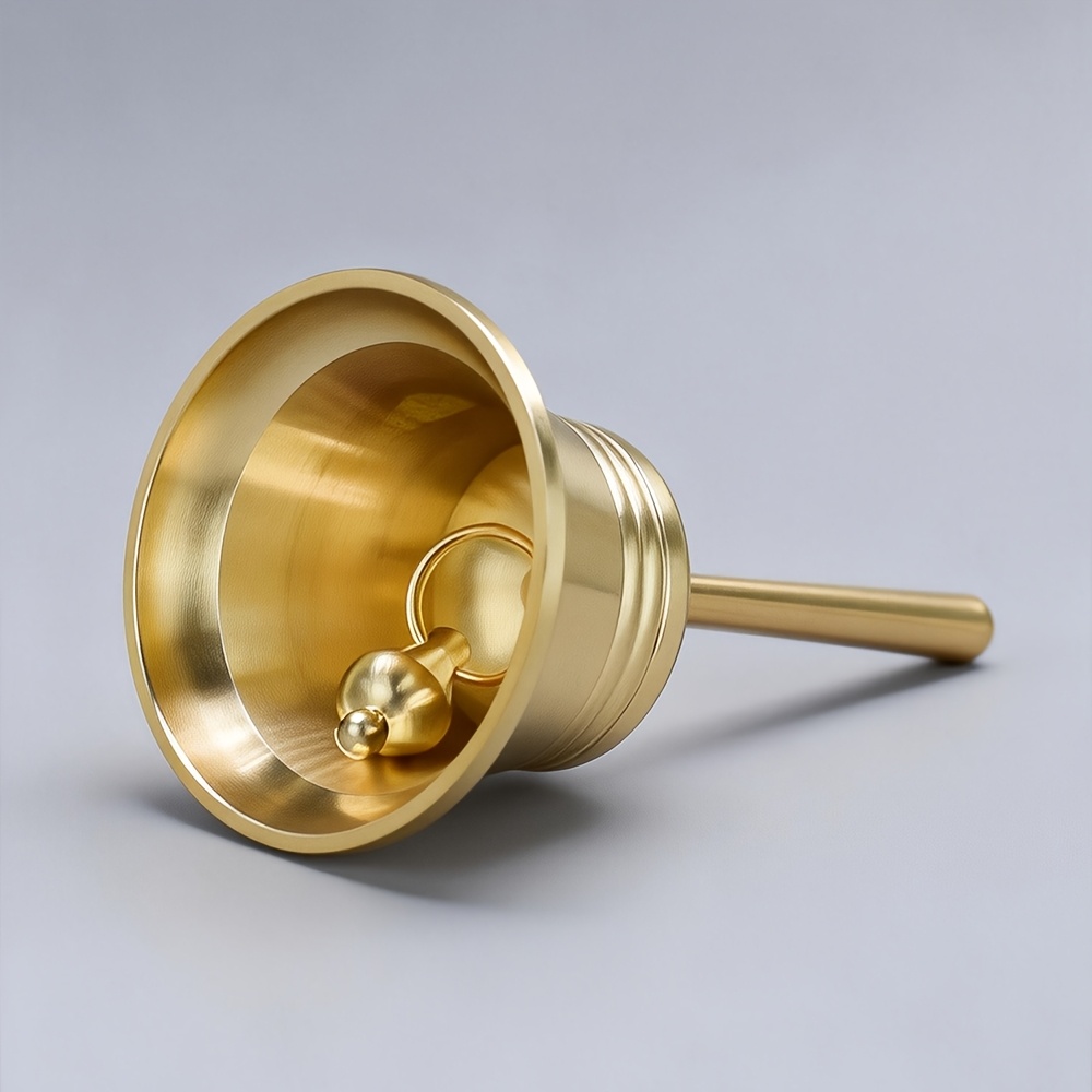 Brass Hand Crank Bell Retro De - Vintage Collectible Bells ulasan dan harga