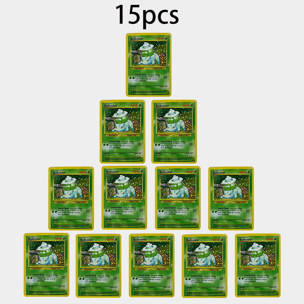 DIY PTCG TCG Cards Bulbasaur V - Vintage Pokemon Collectible ulasan dan harga