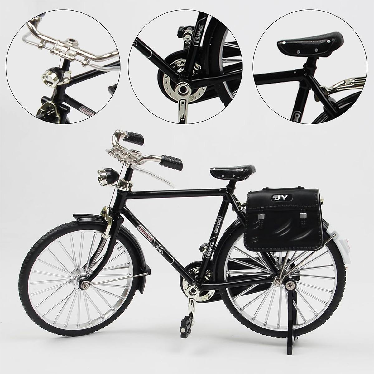 Alloy Retro Bicycle Mini Model - Vintage Collectible Ornaments ulasan dan harga