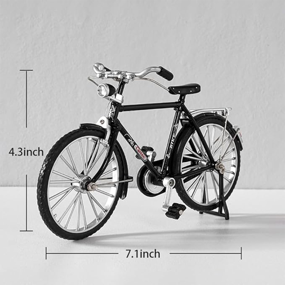Alloy Retro Bicycle Mini Model - Vintage Collectible Ornaments ulasan dan harga