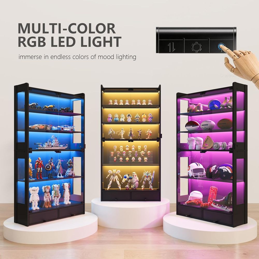69 Tall Black LED Lighted 5-Ti - Collectible & Vintage Dolls For Halloween ulasan dan harga