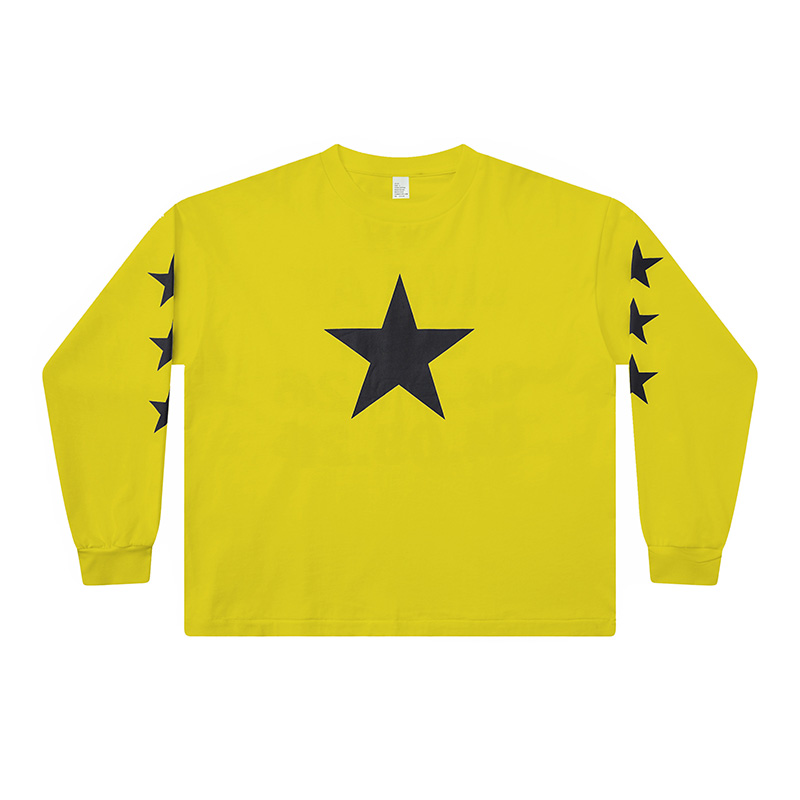 YZY Bully Long Sleeve T-Shirt  - Collectible Vintage T Shirts ulasan dan harga