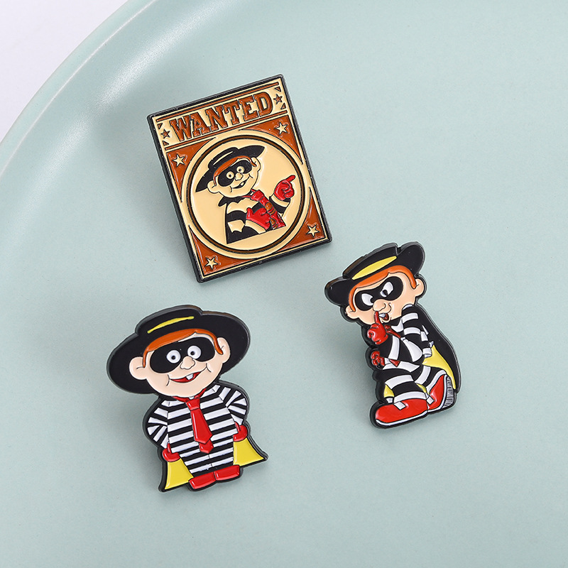Vintage Hamburglar Enamel Pin  - Vintage Collectible Jewelry ulasan dan harga