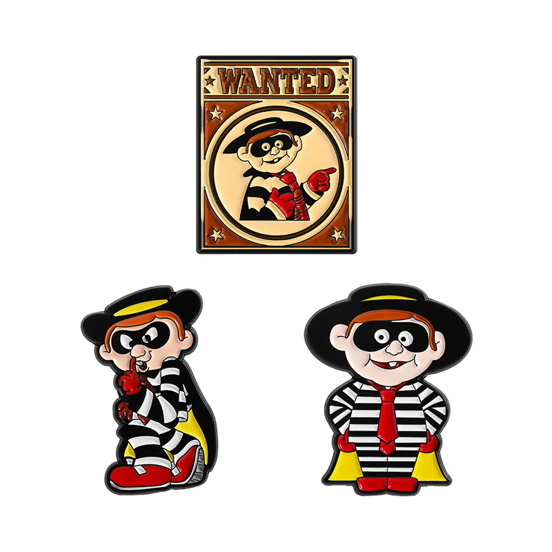 Vintage Hamburglar Enamel Pin  - Vintage Collectible Jewelry ulasan dan harga