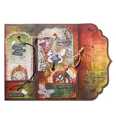 Vintage Roses Grunge Collectio - Collectible Vintage Greeting Cards ulasan dan harga